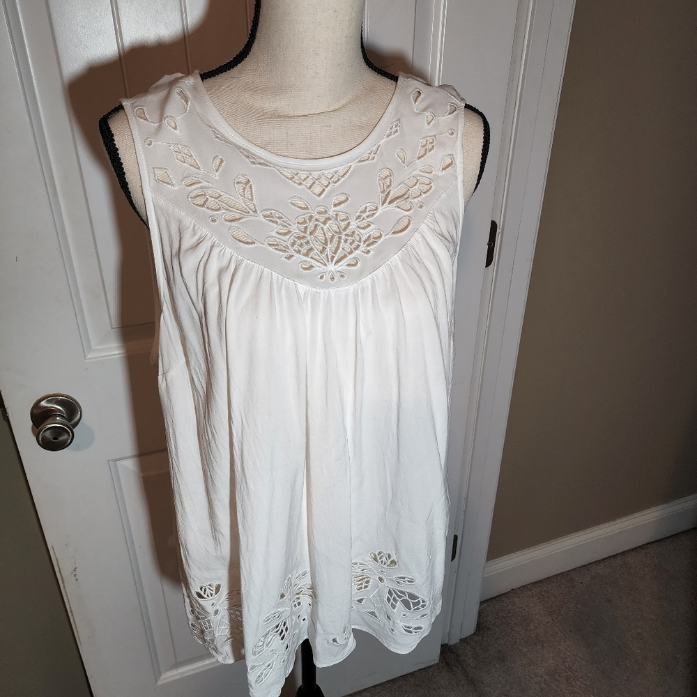 Torrid Eyelet Blouse